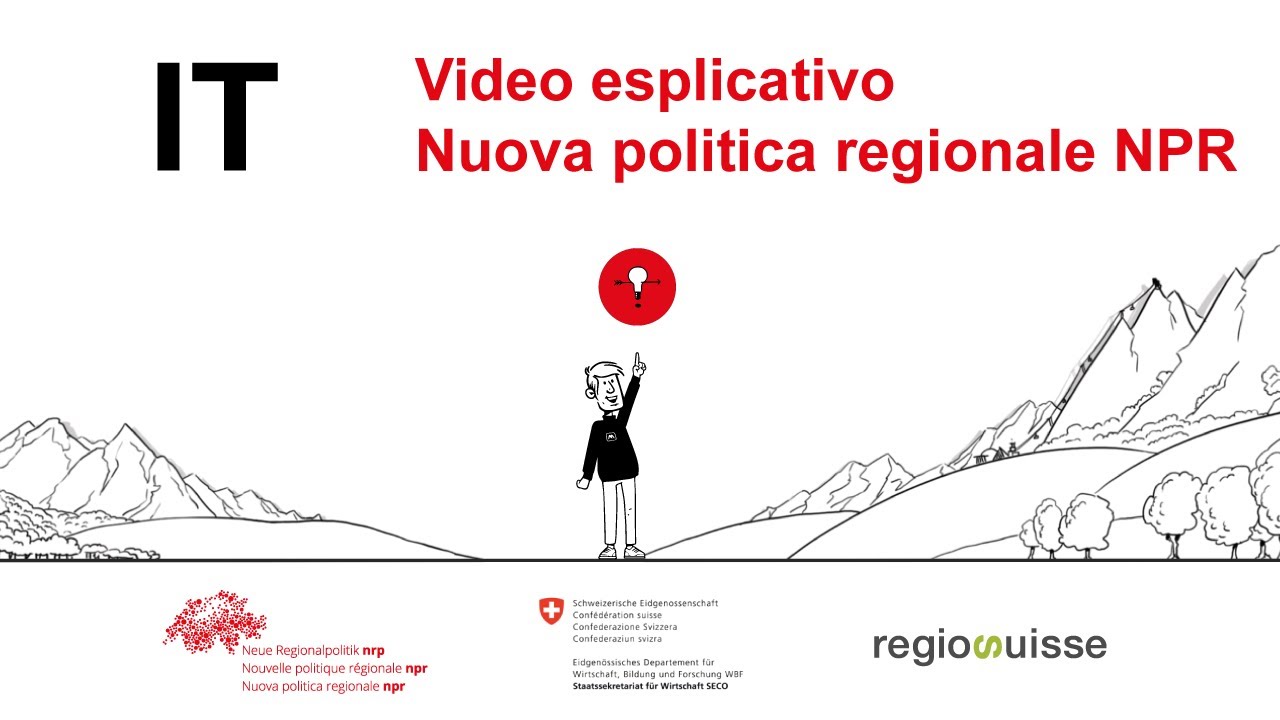 Video esplicativo Nuova politica regionale NPR