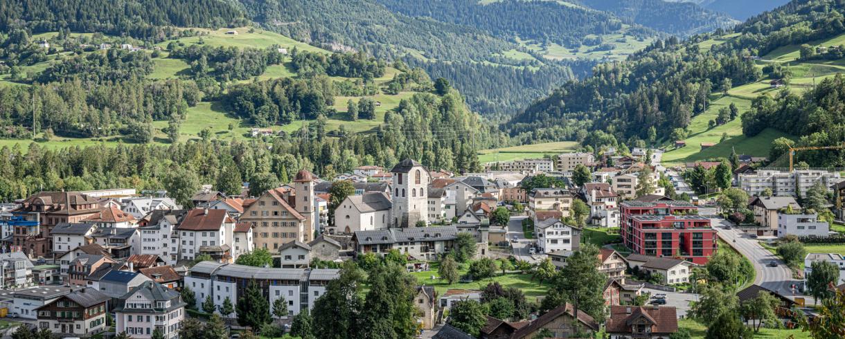 Il potenziale dei quartieri dei villaggi e dell'identità locale per lo sviluppo regionale deve essere identificato e attivato. © Pascal Mora, Zürich