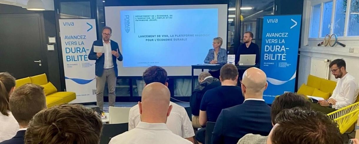 Kanton Waadt lanciert Viva, eine Plattform für Nachhaltigkeit