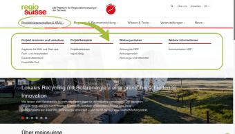 Der neue Bereich für die Projektträgerschaften & KMU.