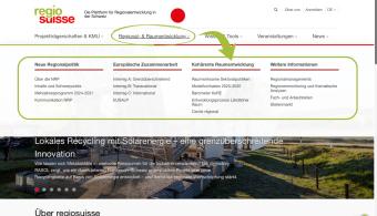 Der neue Bereich für die Regional- & Raumentwicklung.