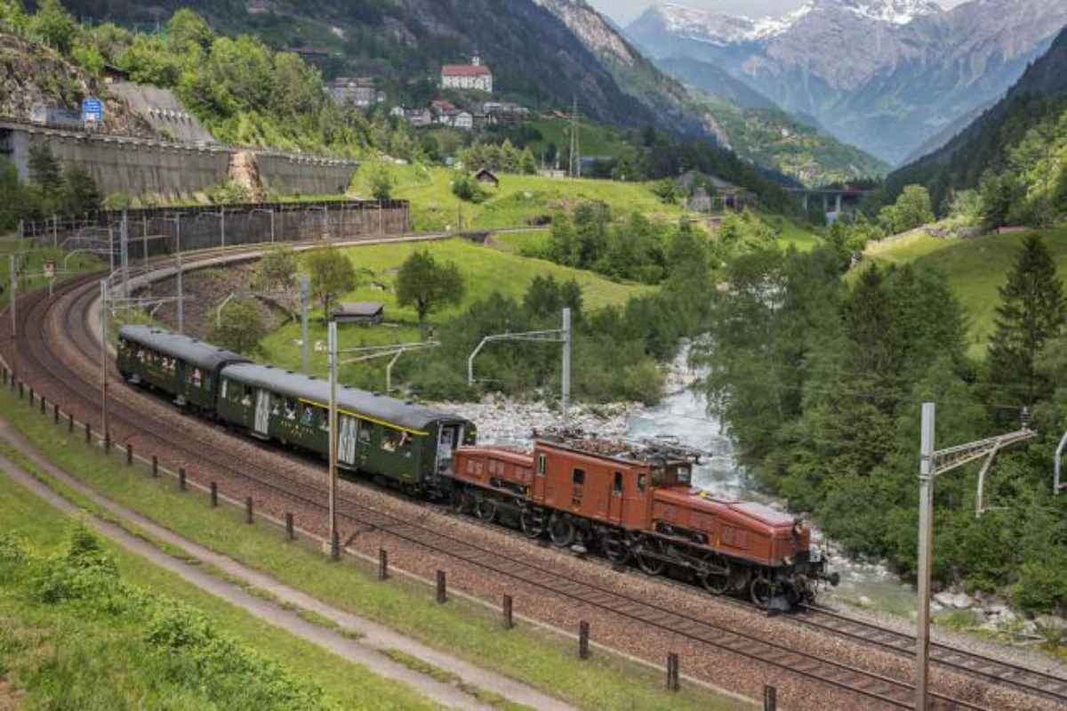 Swiss Railpark /St.Gotthard – L’esperienza della storica tratta ferroviaria montana del Gottardo
