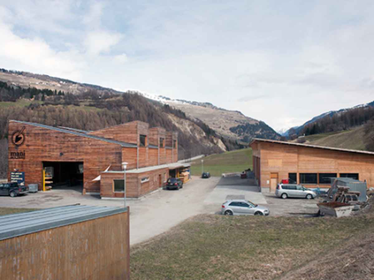 La zone industrielle, moteur du développement de la région de Val Schons