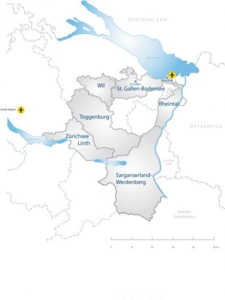 Reorganisation der Regionen (NRP-Projekt von 2008 bis 2011)