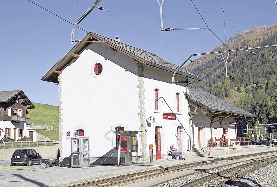 Besucherzentrum Bahnhof Niederwald